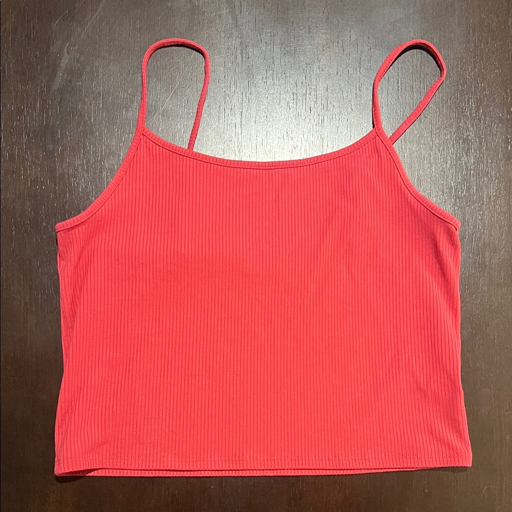 American Eagle Outfitters Red Camisole Top